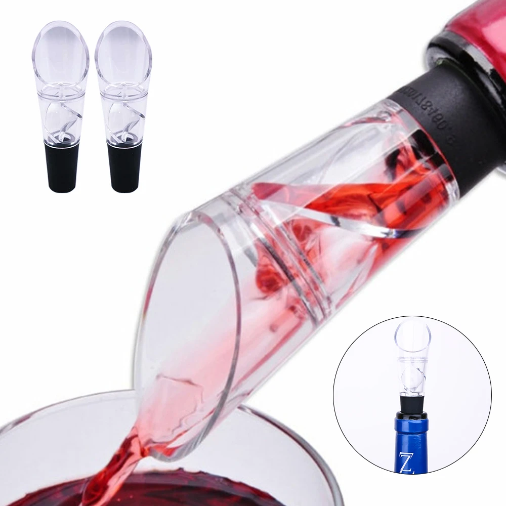 Wine Aerator Pour - อุปกรณ์สำหรับเทไวน์แดงแบบพกพา1ชิ้น