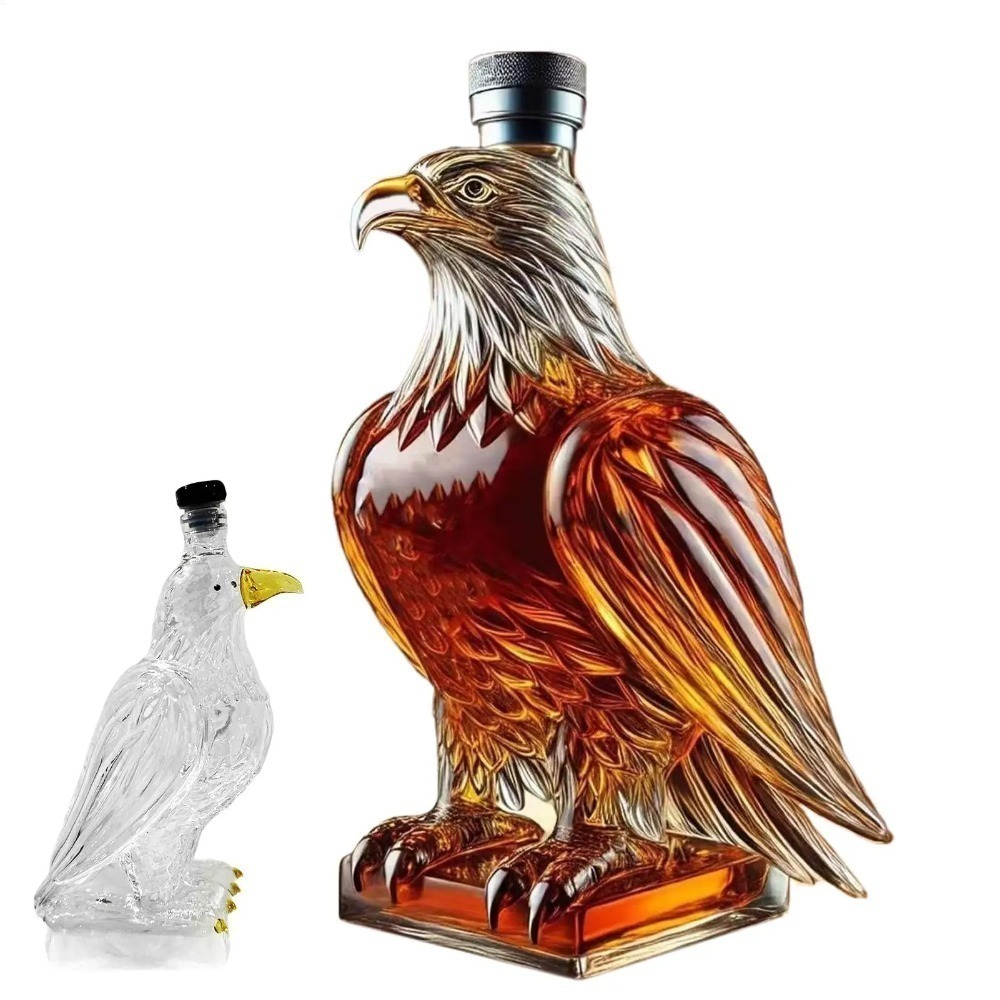 Wine Beer Spirits - ขวดเหล้ารูปนกอินทรี แก้วรูปสัตว์ ของสะสม ภาชนะแปลกใหม่สำหรับตกแต่งบ้าน งานแต่งงาน ชิมเบียร์