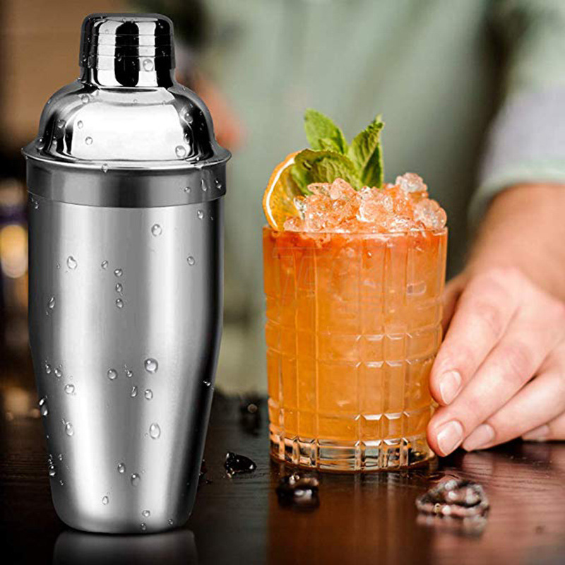 สแตนเลสเหล้าค็อกเทล Shaker Bar - Wine Beer Liquor บทวิจารณ์และราคา