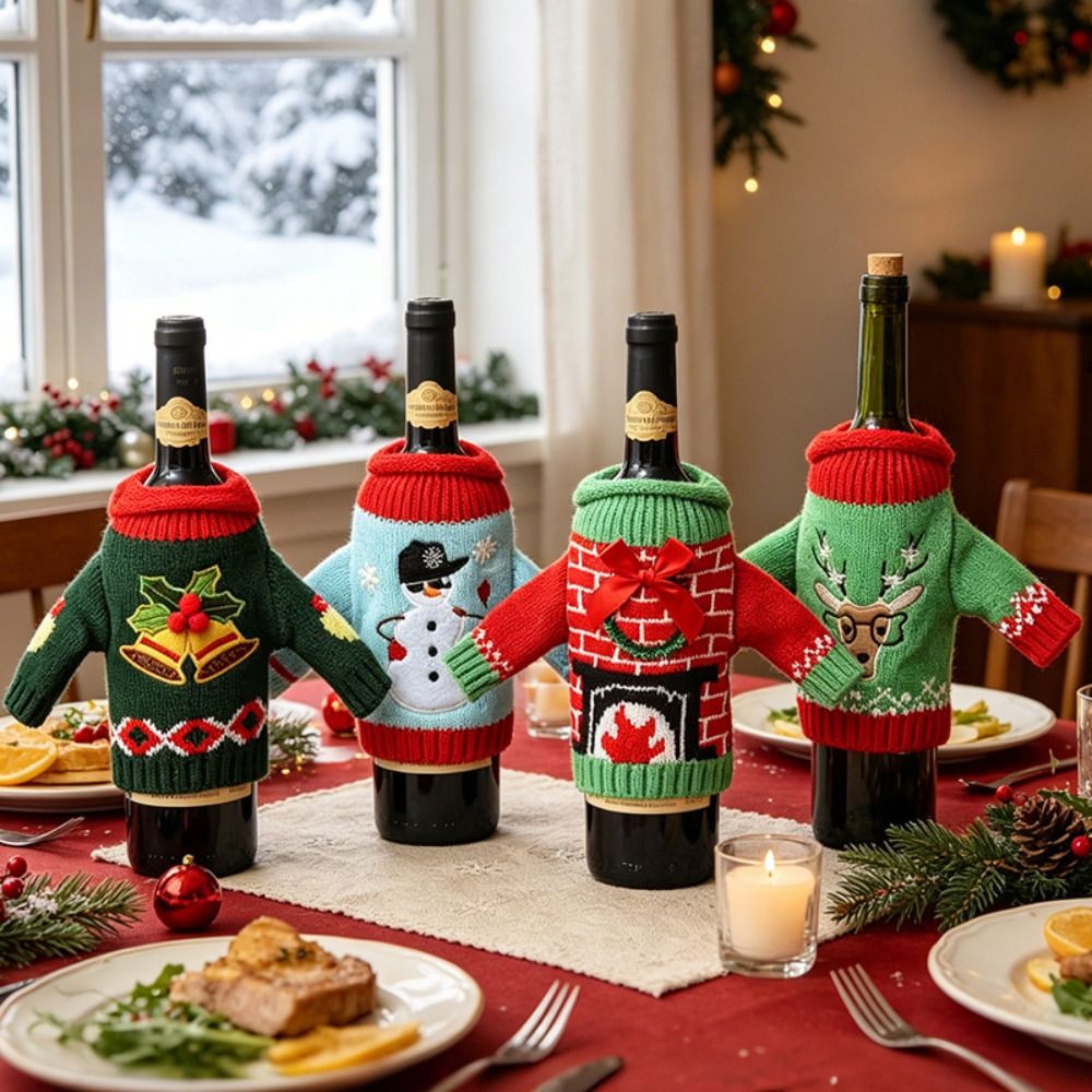ปลอกหุ้มขวดไวน์ลายกวางเอลค์ ปล - Wine Beer Hat บทวิจารณ์และราคา