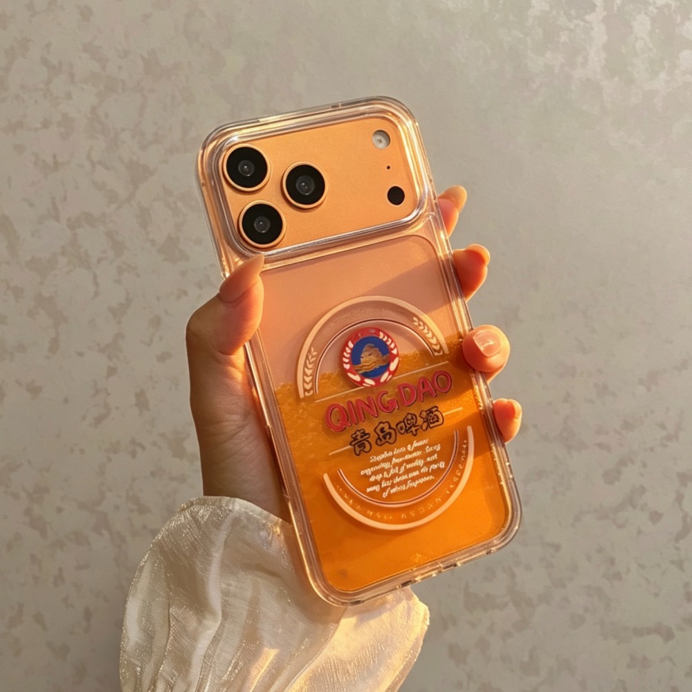 เคสโทรศัพท์ลายทรายเหลวตลกๆ ของ - Beer & Wine Grab บทวิจารณ์และราคา
