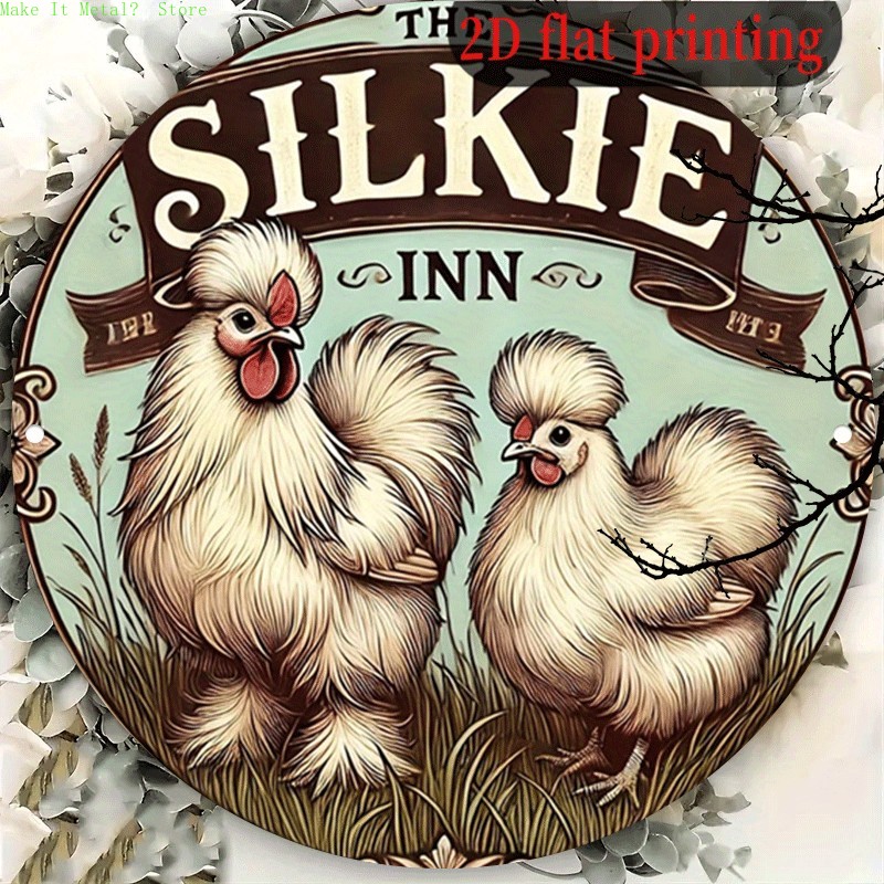 ป้ายโลหะทรงกลมลายวินเทจ The Si - Wine Tag Label บทวิจารณ์และราคา