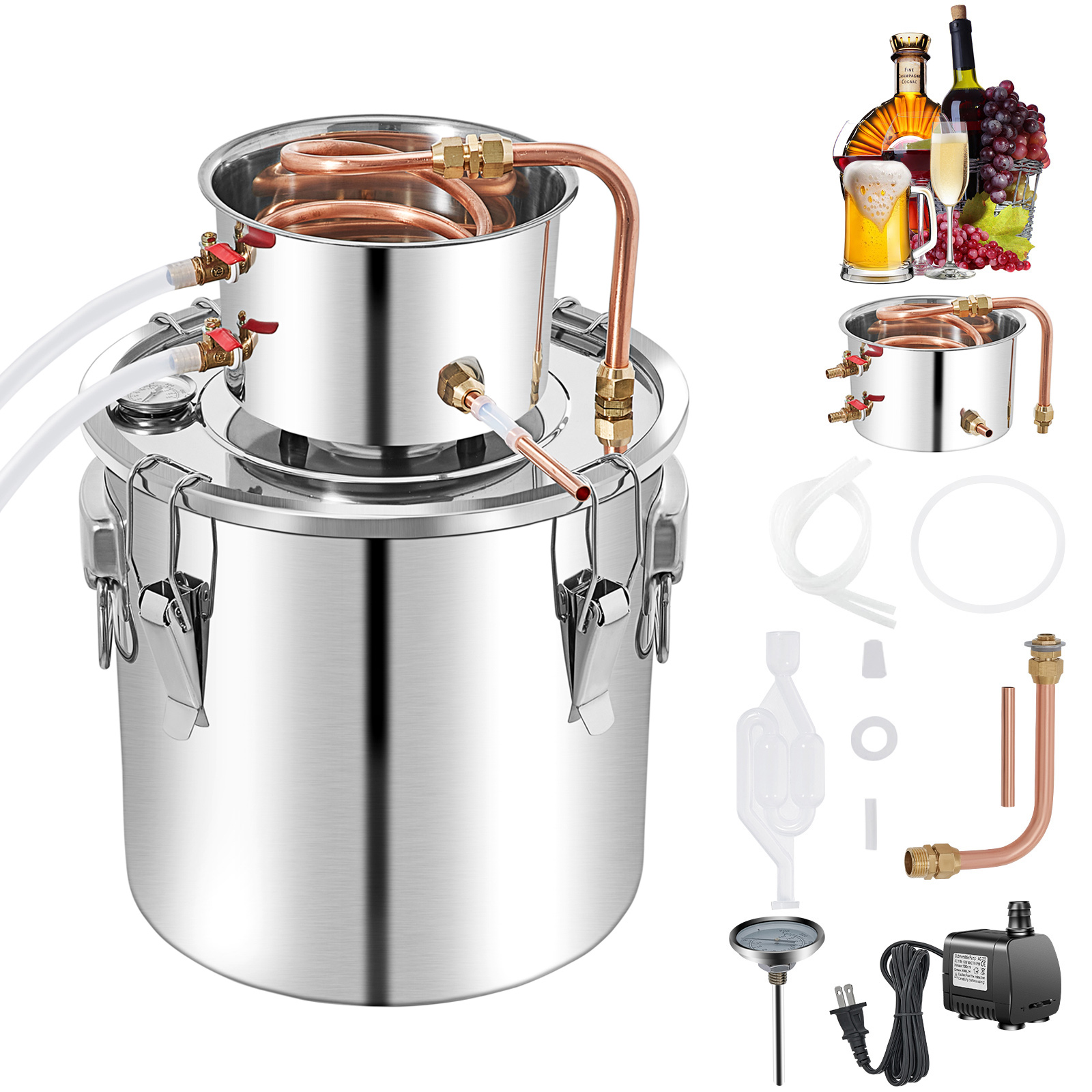 เครื่องกลั่นแอลกอฮอล์ SucceBuy - Wine Beer Liquor บทวิจารณ์และราคา