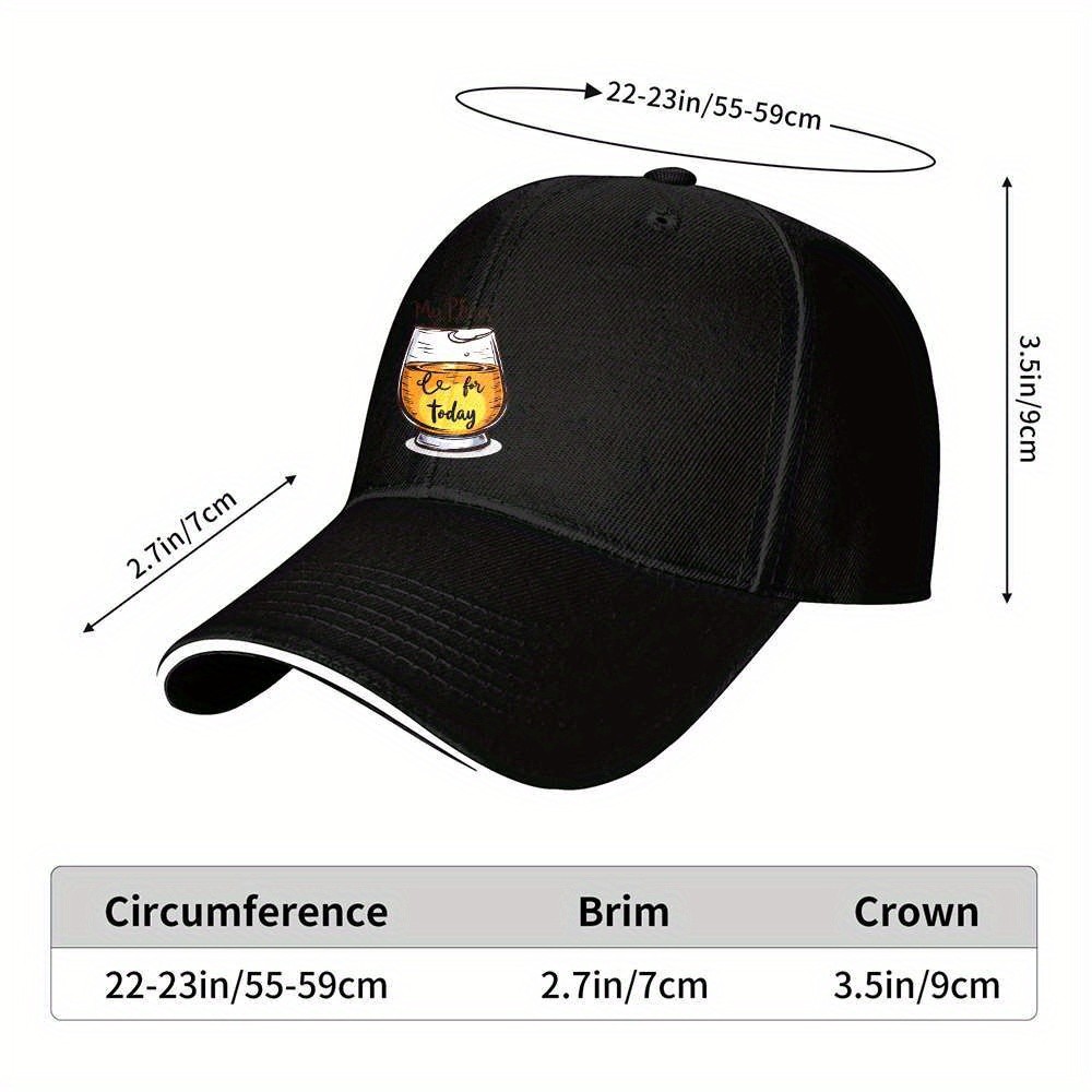 หมวกเบสบอลลาย My Plans Beer, ห - Wine Beer Hat บทวิจารณ์และราคา
