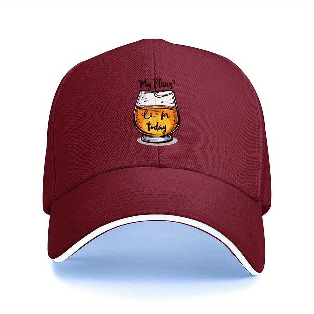 หมวกเบสบอลลาย My Plans Beer, ห - Wine Beer Hat บทวิจารณ์และราคา