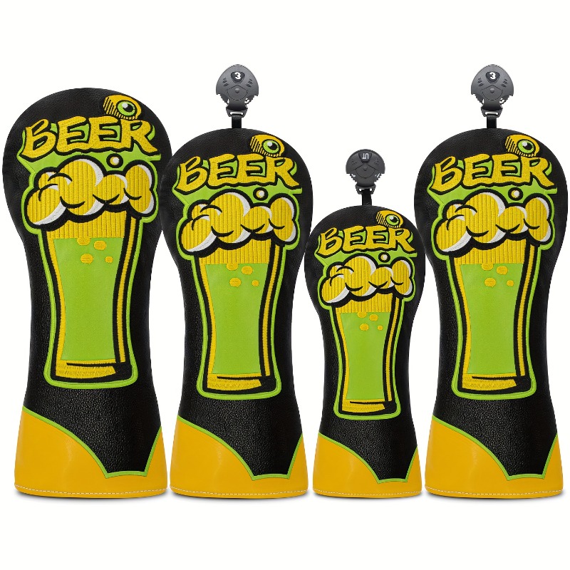 ฝาครอบหัวไม้กอล์ฟ - ดีไซน์แก้ว - Beer & Wine Grab บทวิจารณ์และราคา