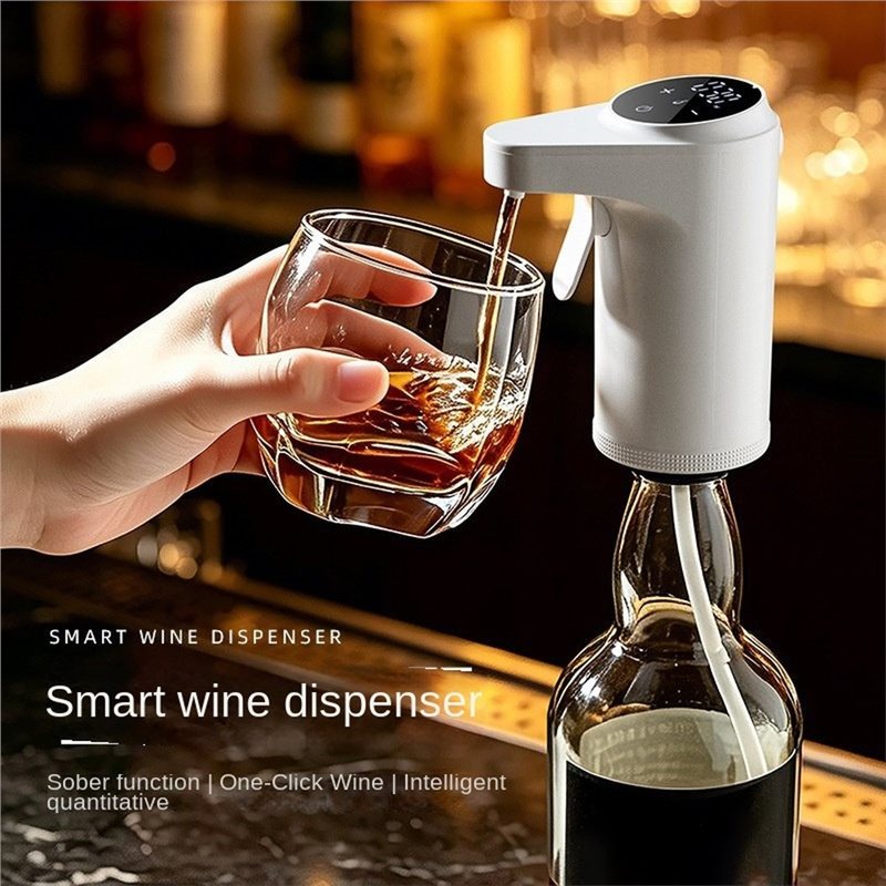 เครื่องจ่ายไวน์ไฟฟ้า T21C พร้อ - Wine Aerator Pour บทวิจารณ์และราคา
