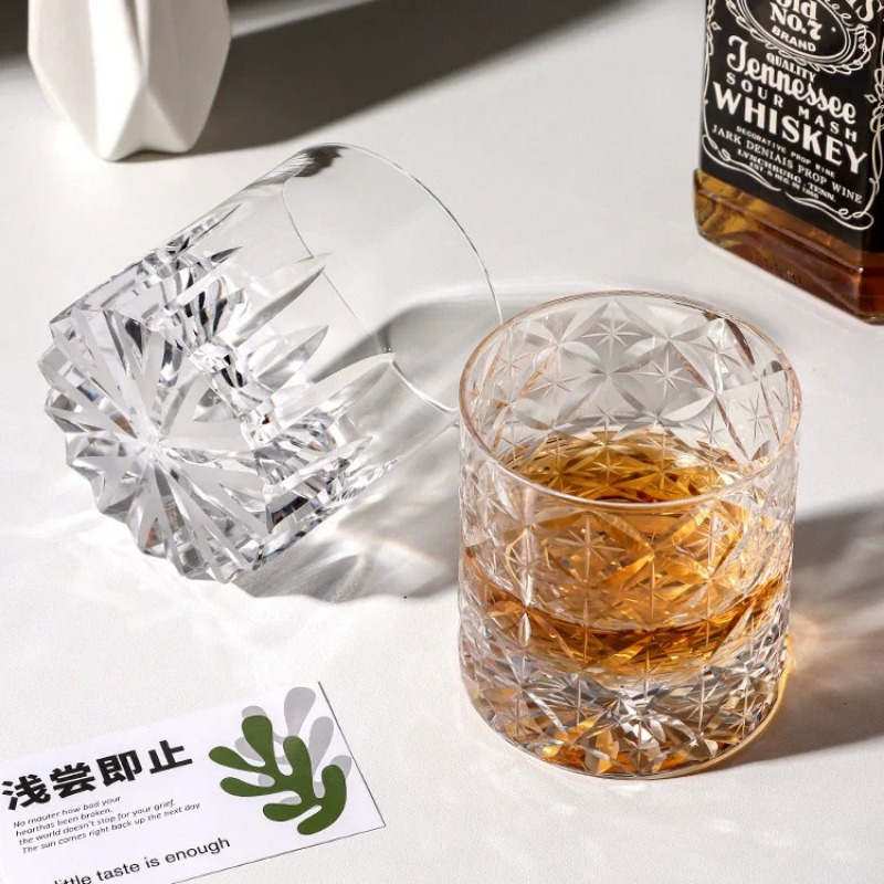 แก้ววิสกี้ทำมือ แก้วคริสตัลลาย - Wine Beer And Spirit บทวิจารณ์และราคา