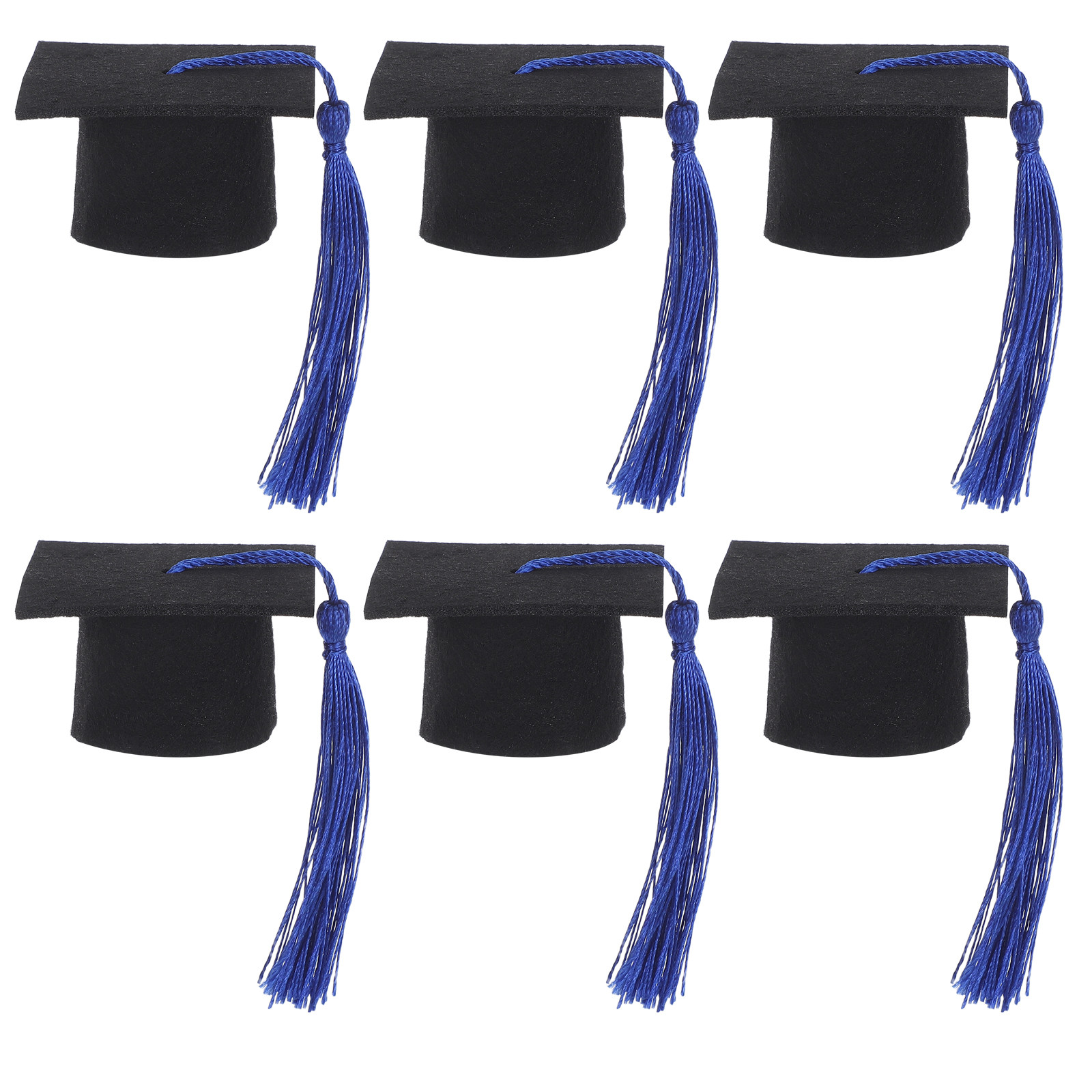 6 ชิ้น ฝาปิดขวดไวน์รูปหมวกปริญ - Wine Beer Hat บทวิจารณ์และราคา