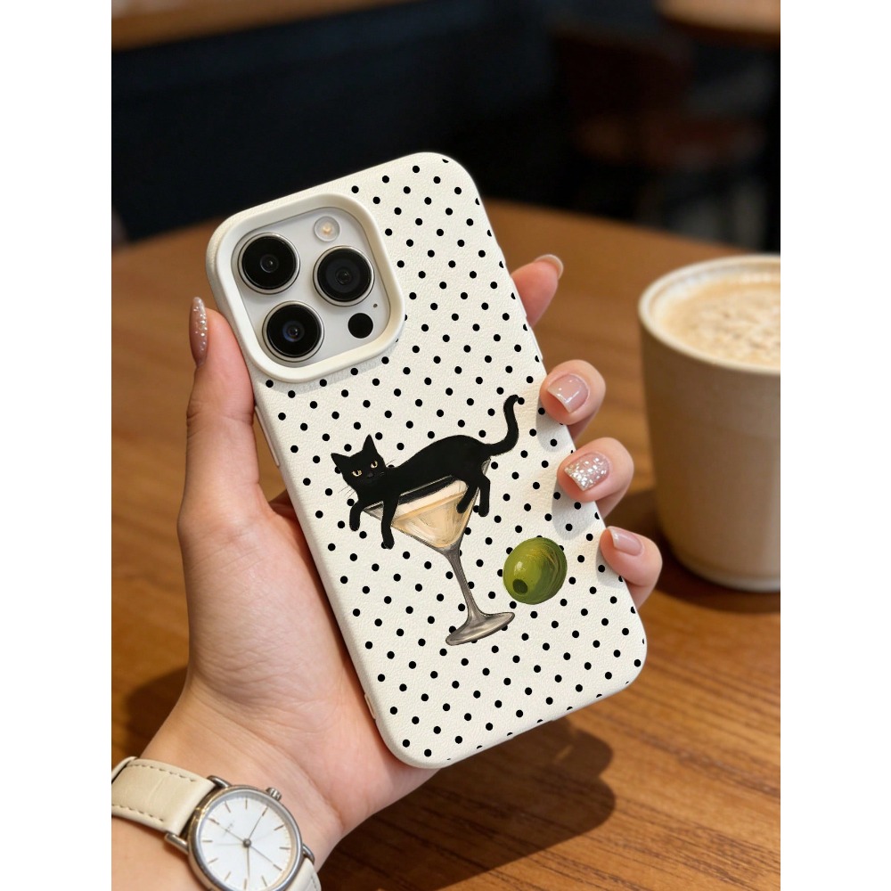 เคสโทรศัพท์ลายภาพวาดแมวในแก้วไ - Wine & Beer Unlimited Spirits Photos บทวิจารณ์และราคา