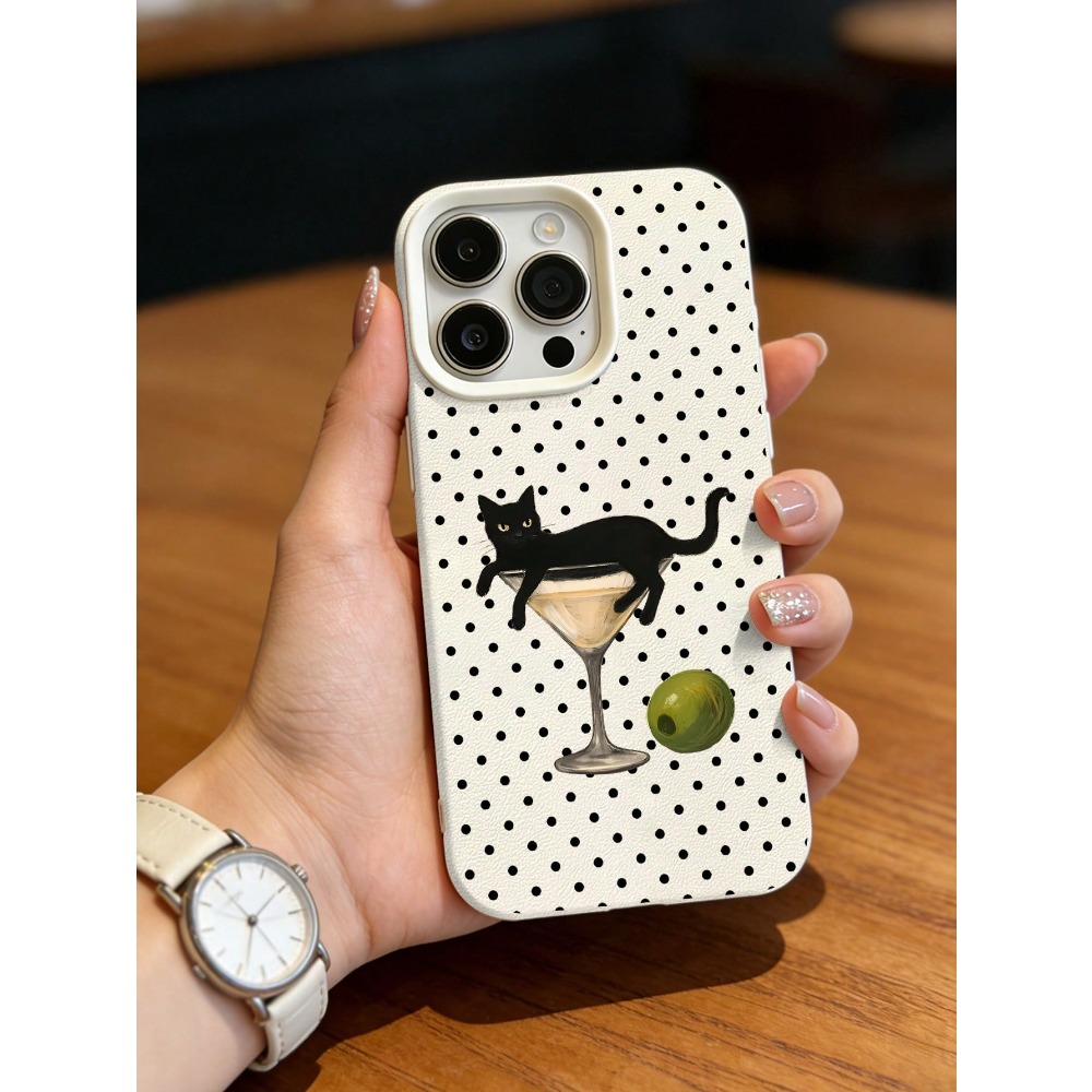 เคสโทรศัพท์ลายภาพวาดแมวในแก้วไ - Wine & Beer Unlimited Spirits Photos บทวิจารณ์และราคา