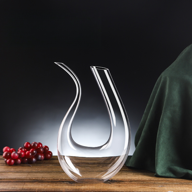เหยือกแก้วคริสตัลสำหรับไวน์แดง - Wine Aerator Pour บทวิจารณ์และราคา