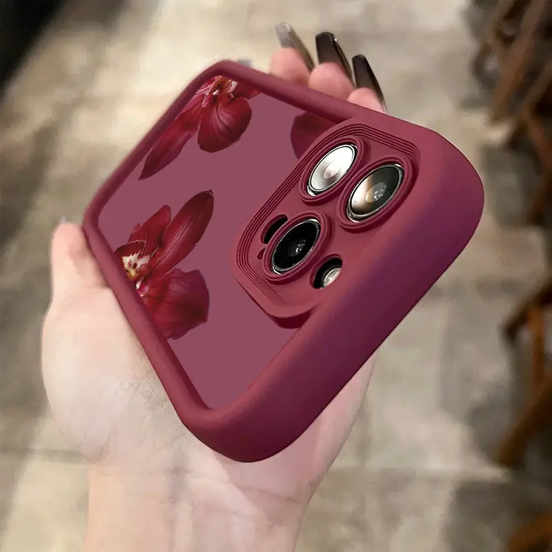 เคสโทรศัพท์ลายดอกกล้วยไม้สีแดง - Wine & Beer Unlimited Spirits Photos บทวิจารณ์และราคา
