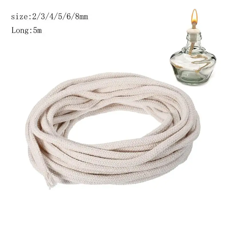 2/3/4/5/6/8 มม.ผ้าฝ้าย wick bu - Wine Beer Liquor บทวิจารณ์และราคา